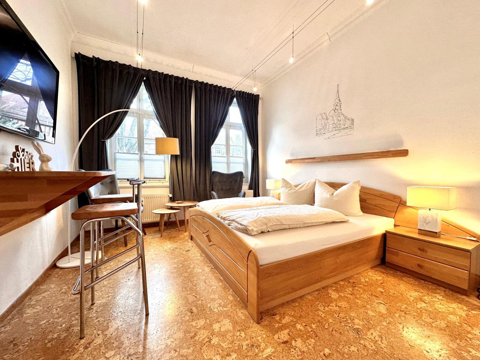Ferienwohnung An Der Schelfkirche Шверин Экстерьер фото
