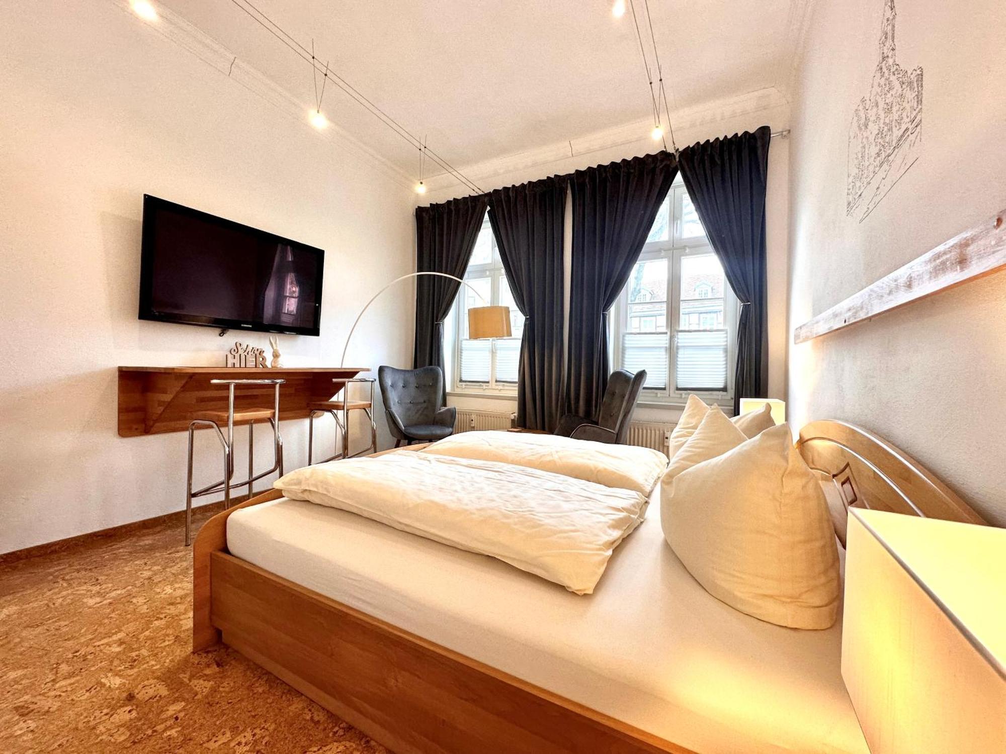 Ferienwohnung An Der Schelfkirche Шверин Экстерьер фото
