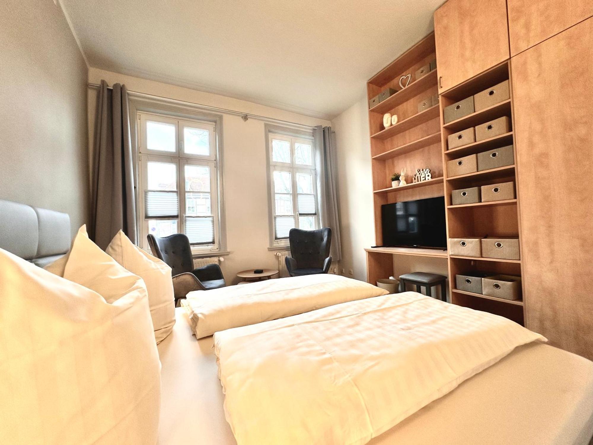 Ferienwohnung An Der Schelfkirche Шверин Номер фото