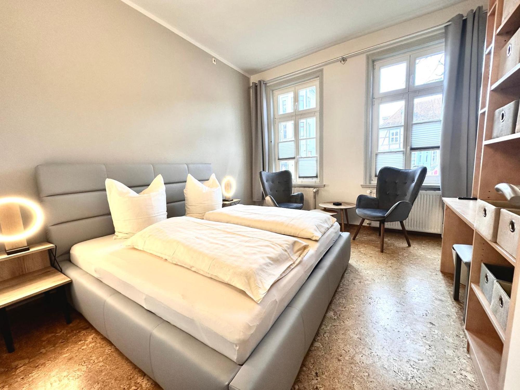 Ferienwohnung An Der Schelfkirche Шверин Экстерьер фото